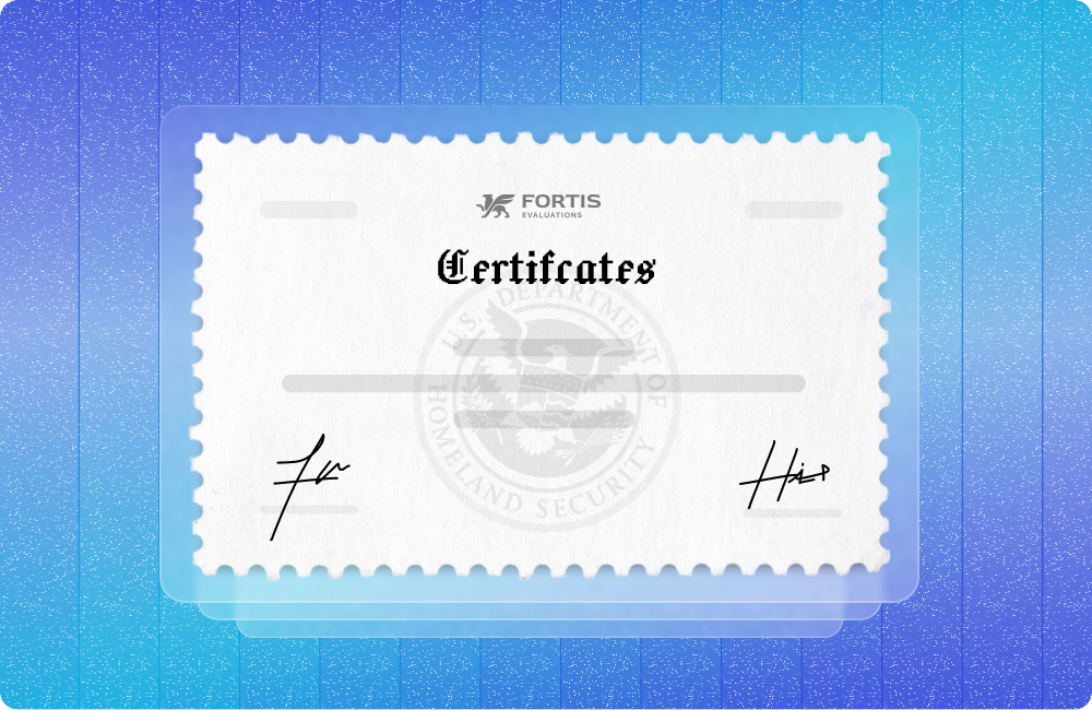 Certificate background